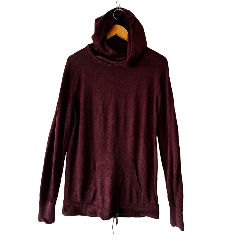 Lululemon Maroon Sweet Savasana Bordeaux Drama Pullover Size 10 (?)